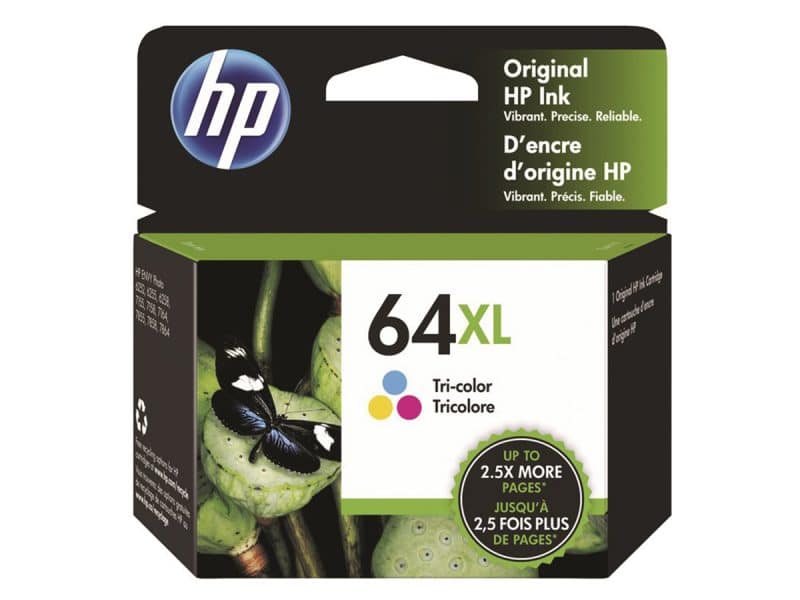 Cartouche Jet d'encre  HP 64XL couleur