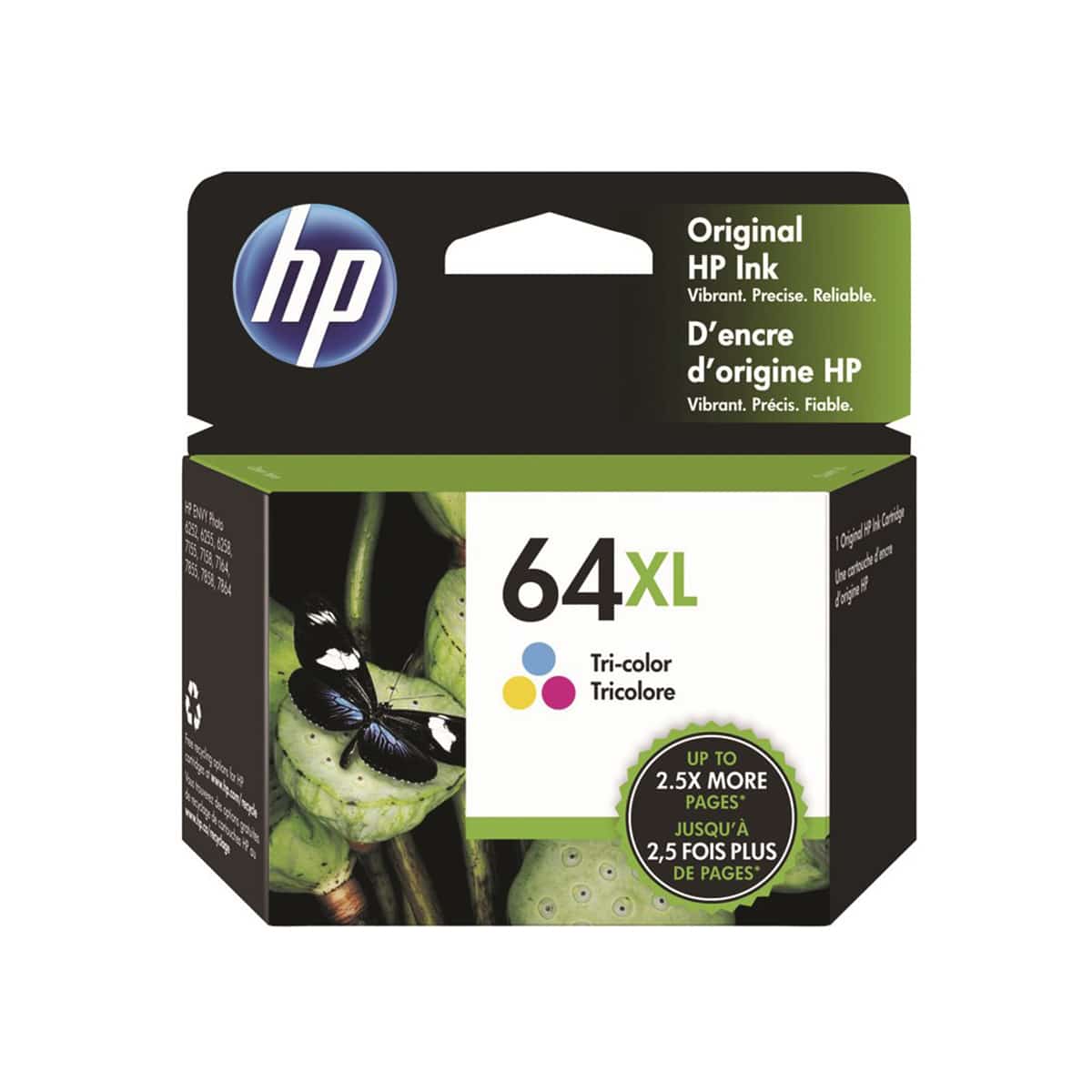 Cartouche Jet d'encre  HP 64XL couleur