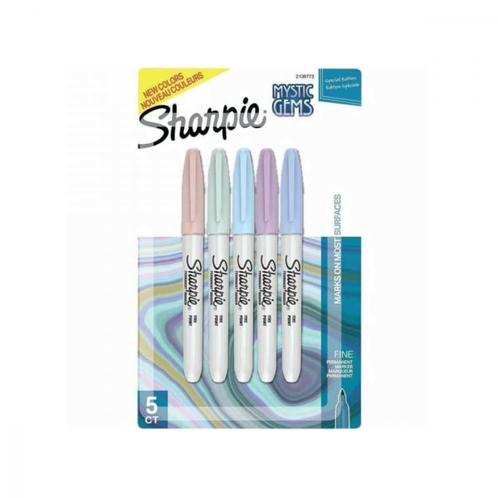 Marqueurs Mystic Gems de Sharpie paquet de 5