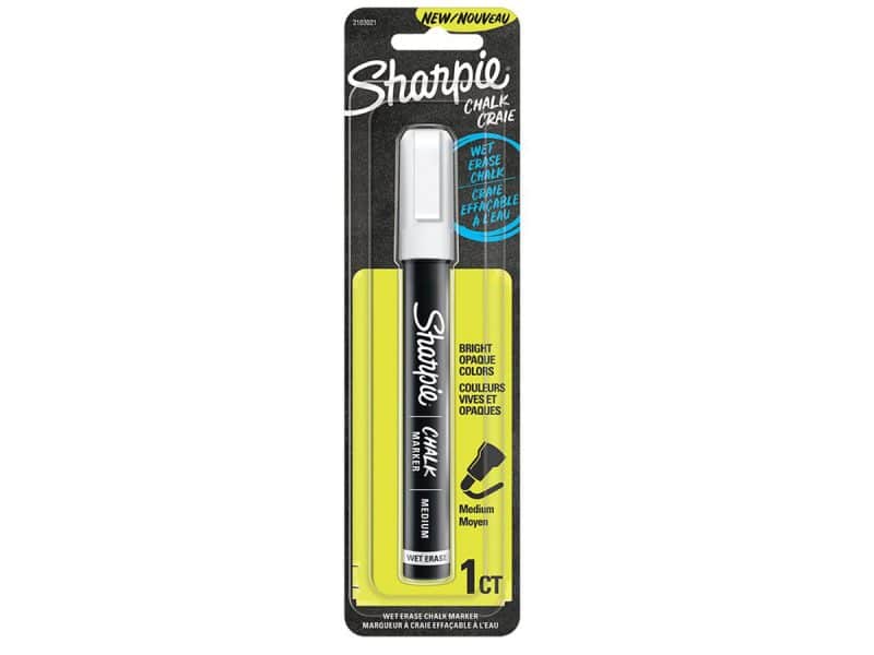 Marqueur à craie Sharpie blanc