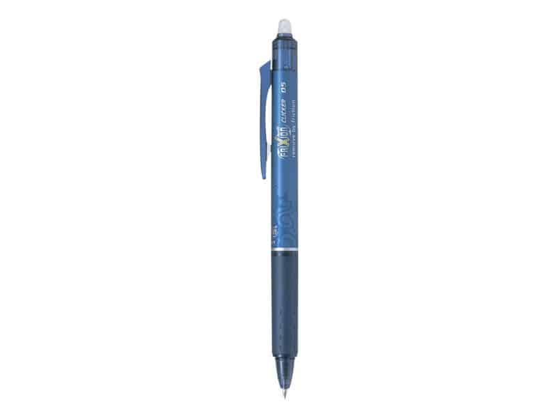 Stylo rétractable effaçable FriXion Clicker 0.5 - bleu/noir