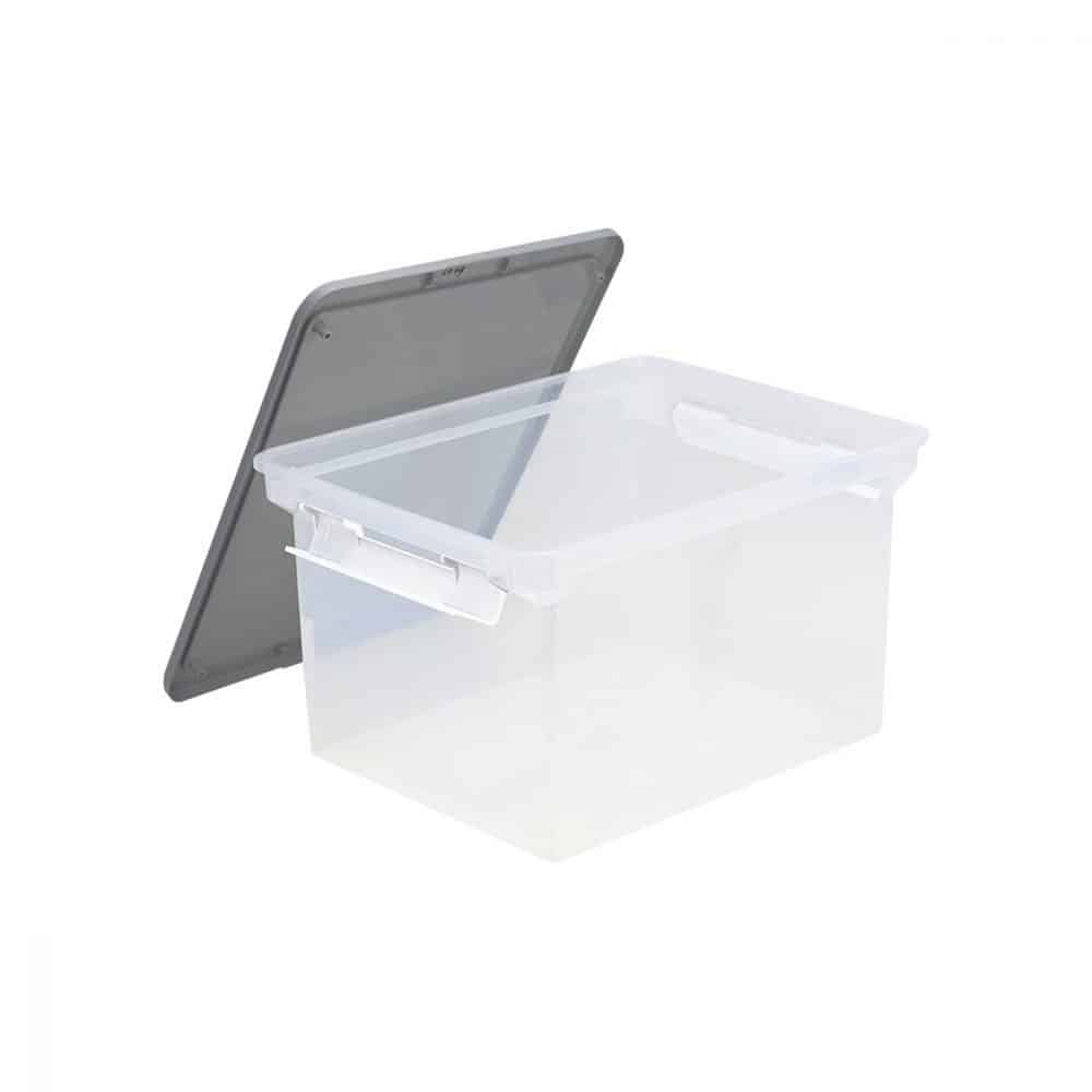 Bte de rangement format lettre et legal transp. storex