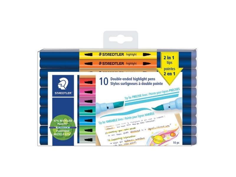 Stylos surligneurs à double pointe Staedtler