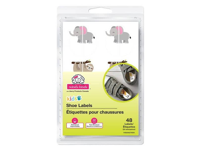 Étiquettes pour chaussures - animaux