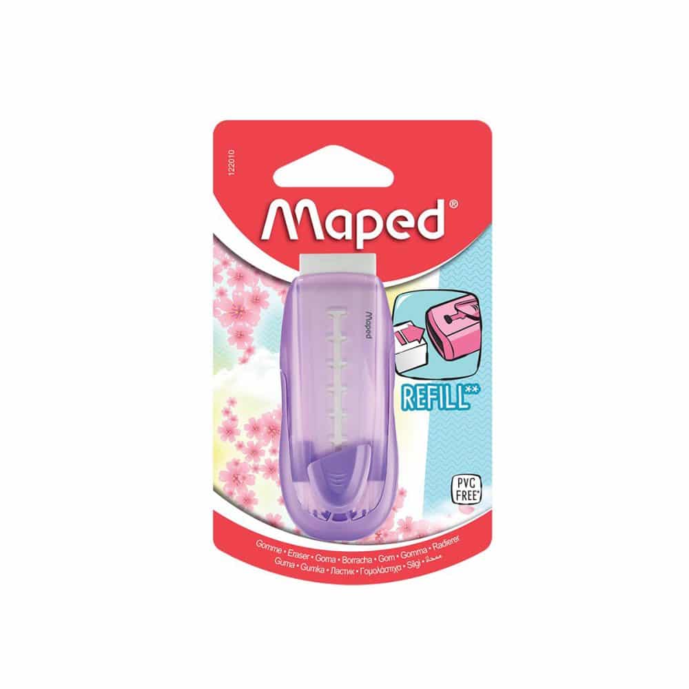 Porte-gomme Maped pastel - couleurs assorties