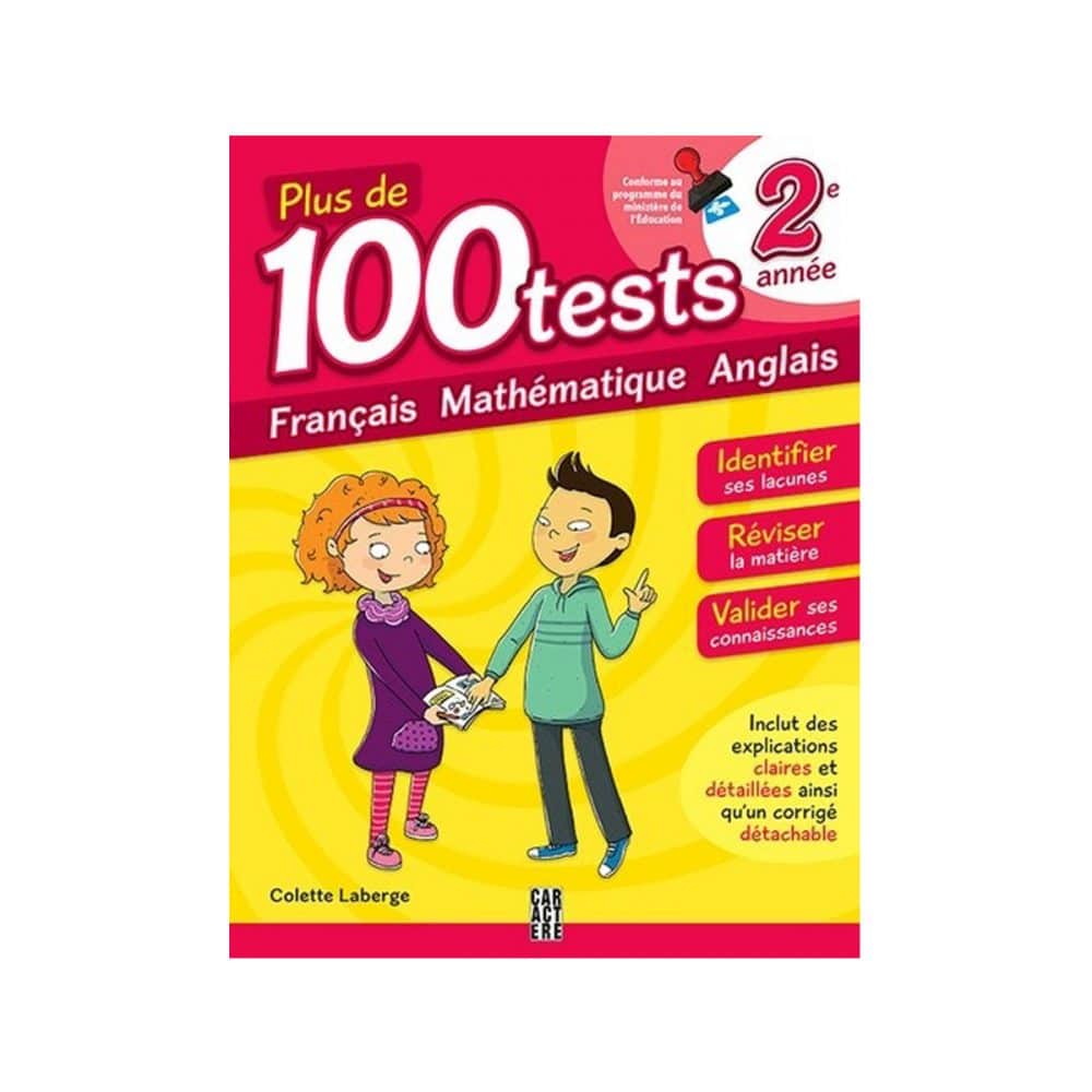 Plus de 100 tests 2e année