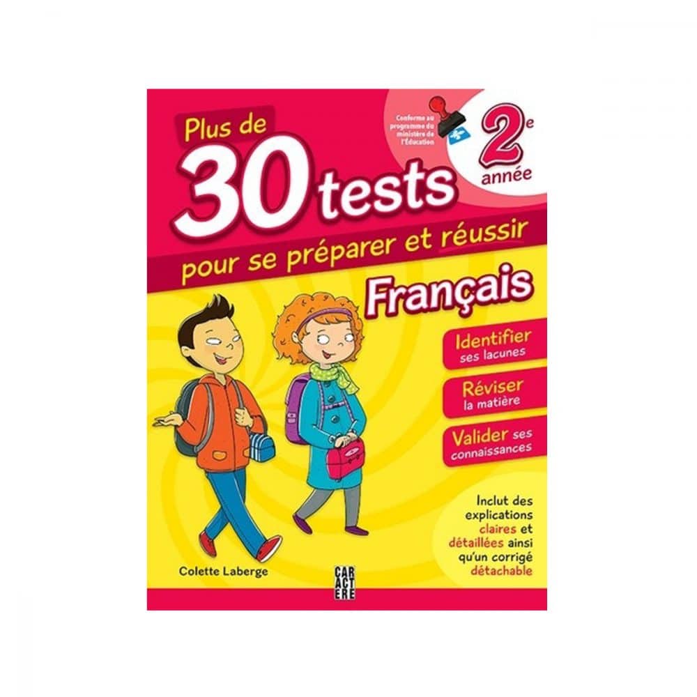 Plus de 30 tests pour se préparer et réussir 2e année frança