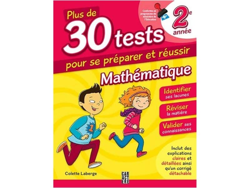 Plus de 30 tests pour se préparer et réussir 2e année maths