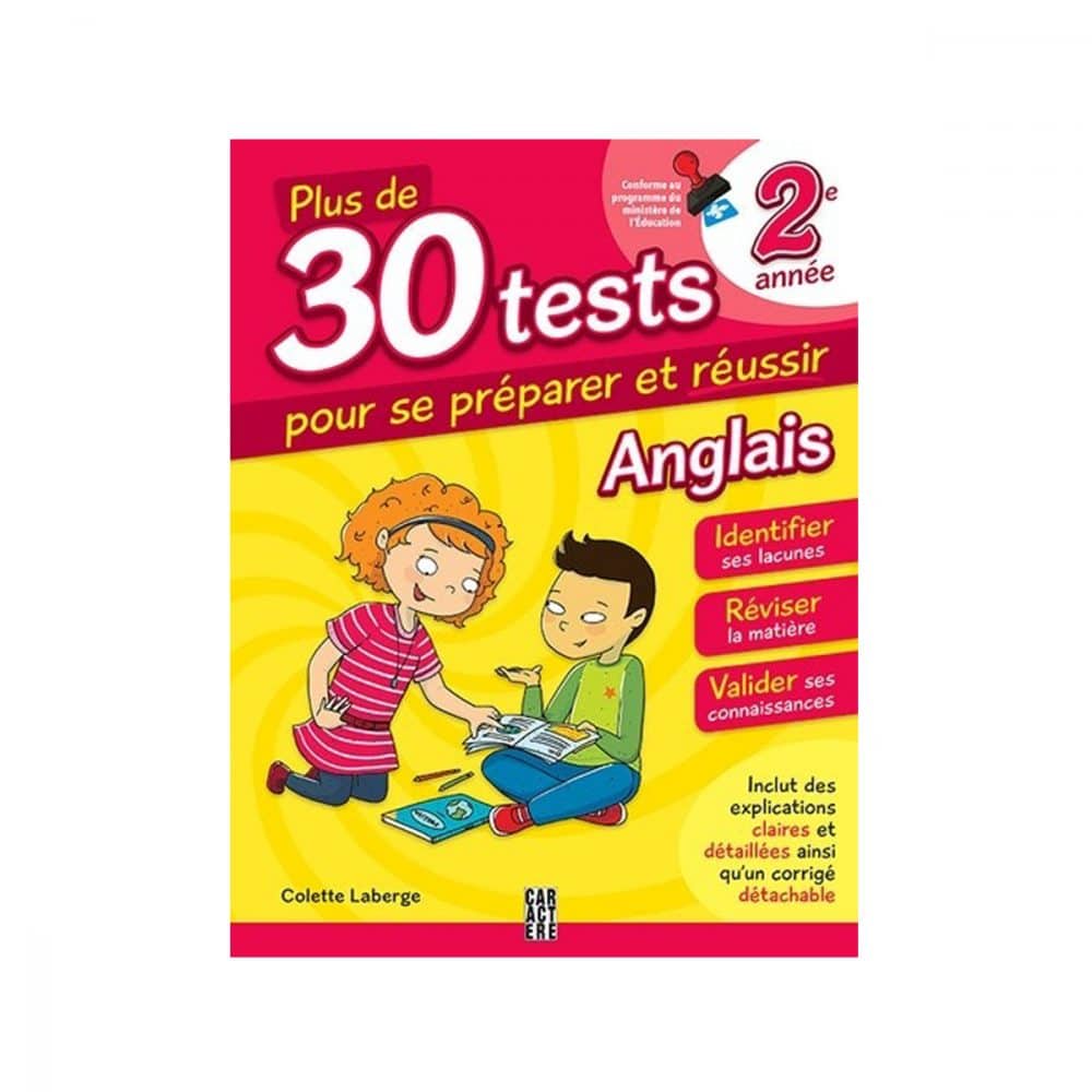 Plus de 30 tests pour se préparer et réussir 2e année Anglai