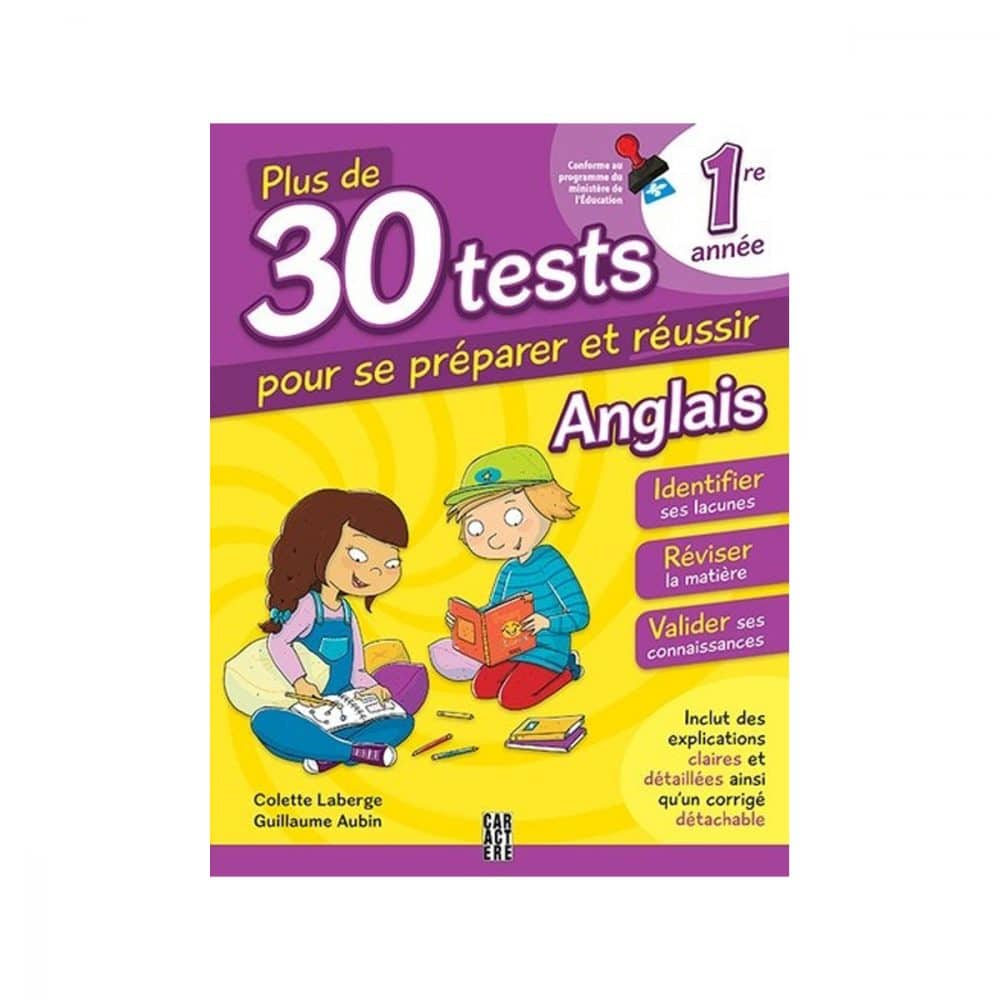Plus de 30 tests pour se préparer et réussir 1ere année Angl