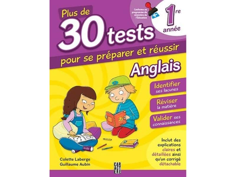 Plus de 30 tests pour se préparer et réussir 1ere année Angl