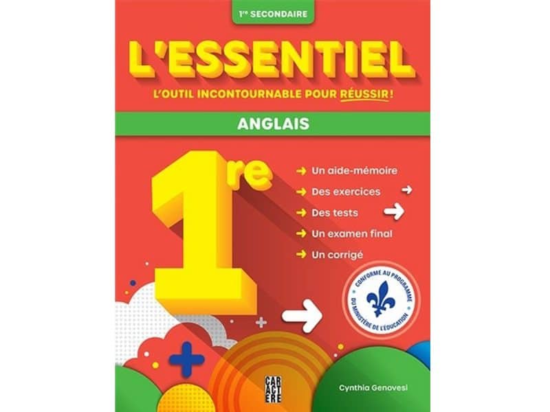 L'essentiel 1er secondaire Anglais