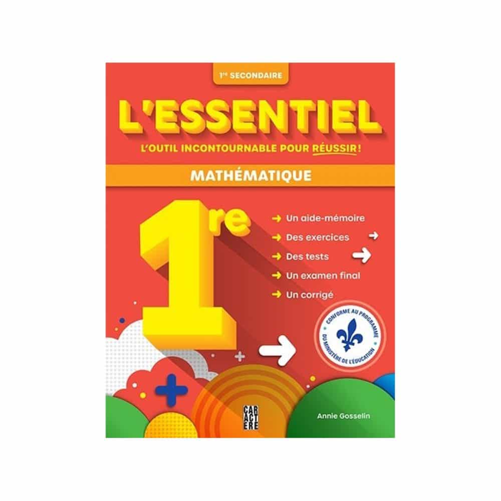 L'essentiel 1er secondaire Mathématique