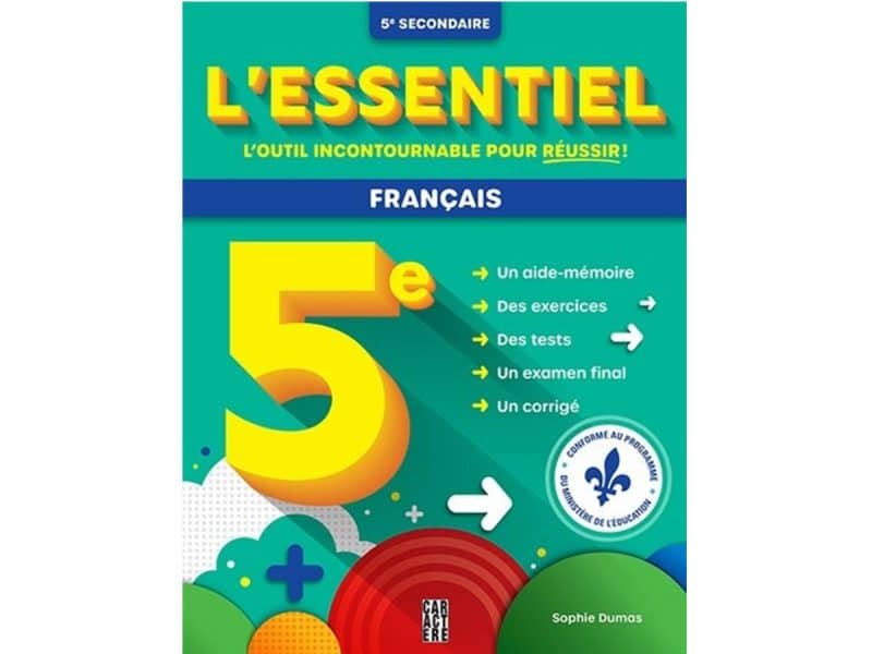 L'essentiel 5e secondaire Français