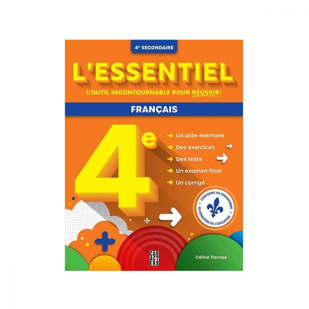 L'essentiel 4e secondaire français