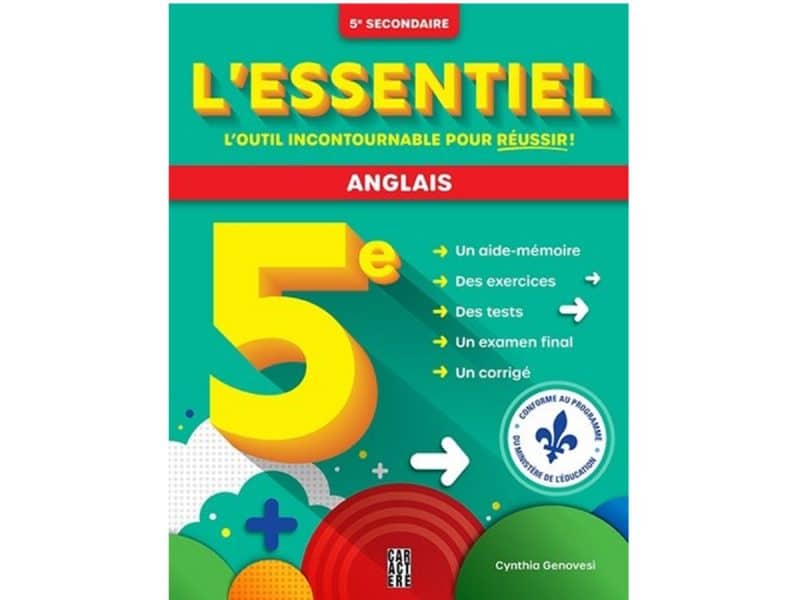 L'essentiel 5e secondaire Anglais