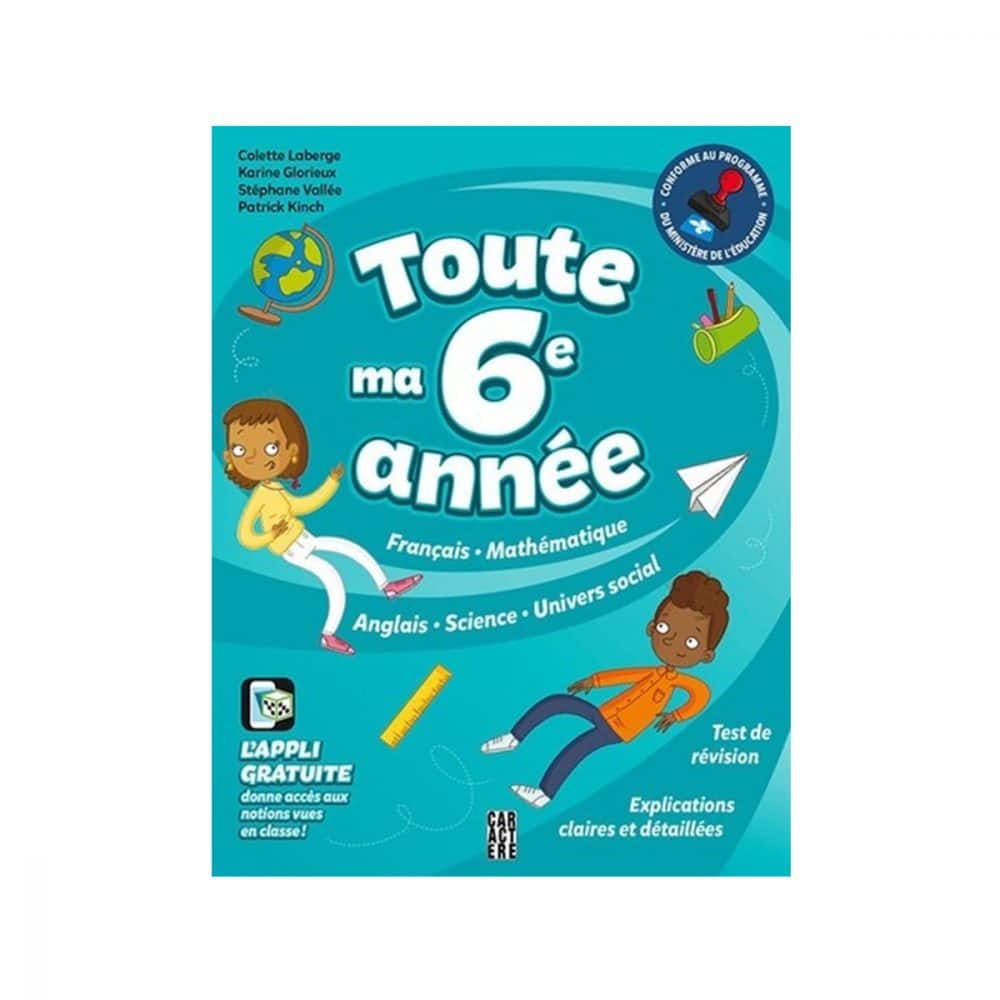 Toute ma 6e année NE