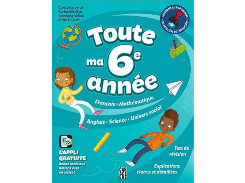 Toute ma 6e année NE