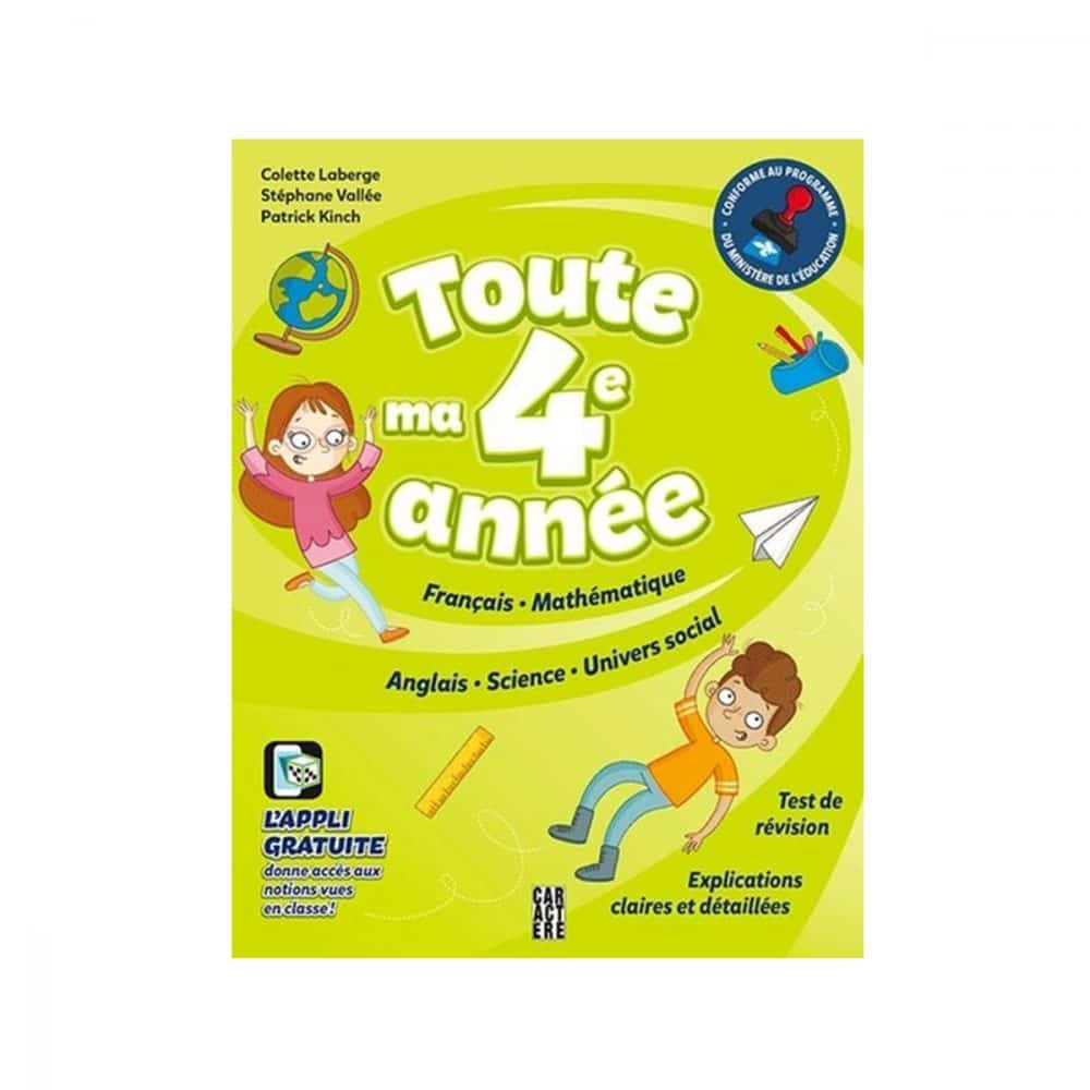 Toute ma 4e année NE