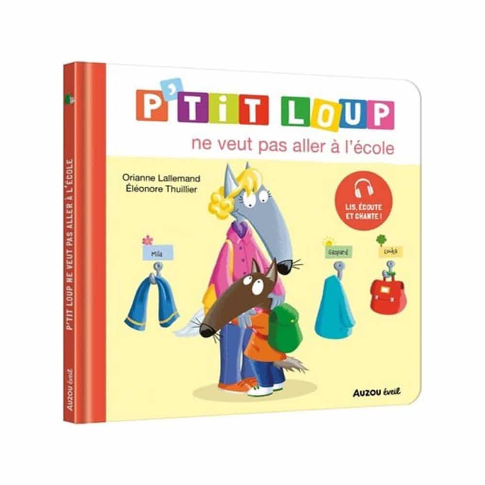 P'tit loup ne veut pas aller à l'école