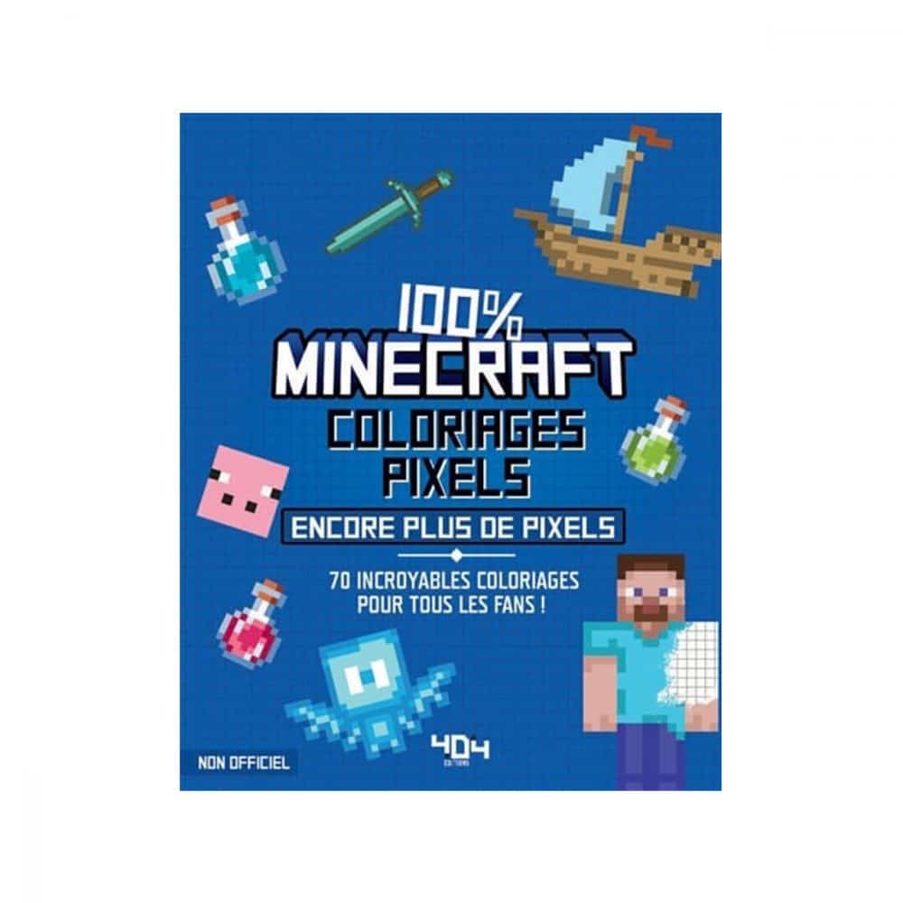 Minecraft encore plus de pixels coloriages pixels