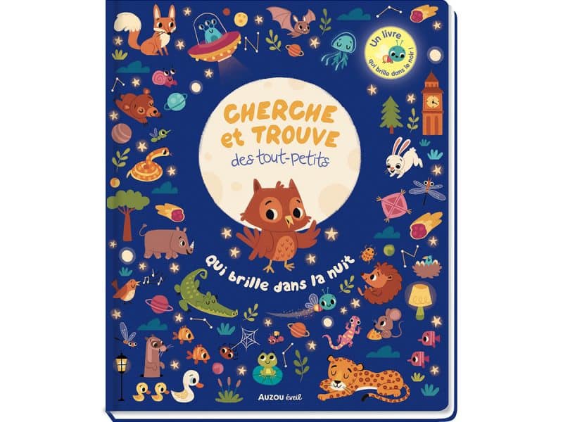 Cherche et trouve des tout-petits qui brille la nuit