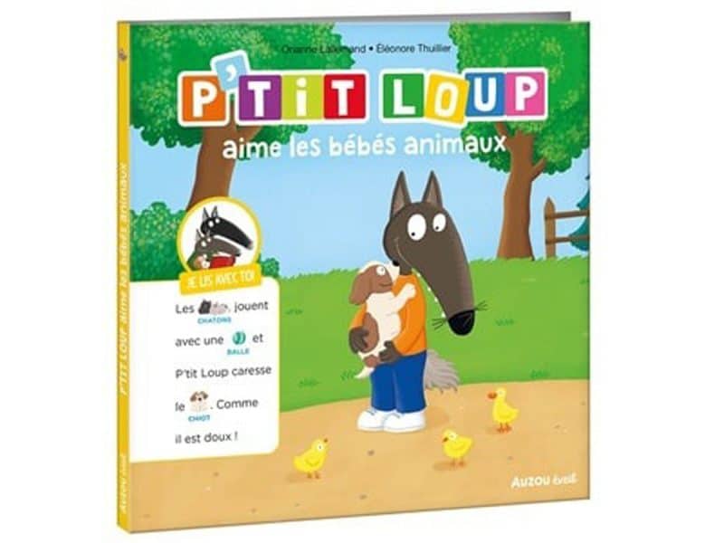 P'tit loup aime les bébés animaux