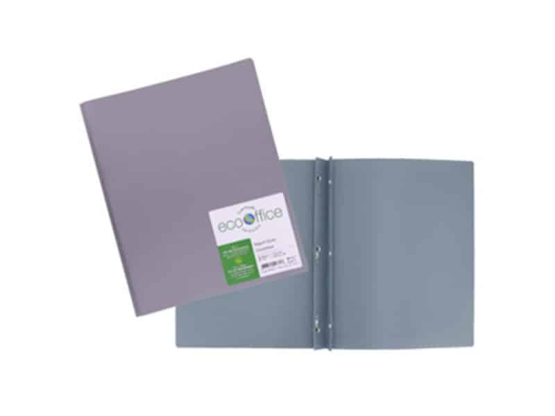 duo-tang en poly 3 attaches EcoOffice - gris