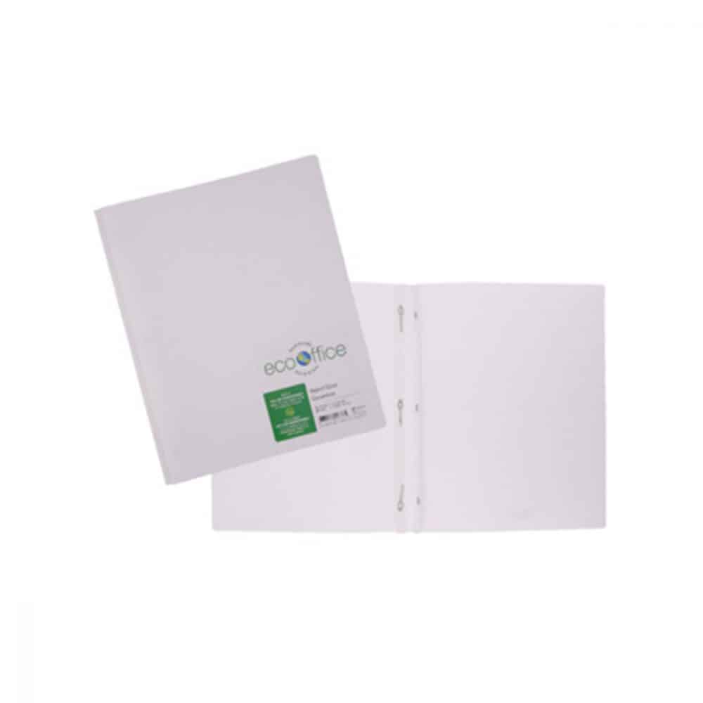 duo-tang en poly 3 attaches EcoOffice - blanc
