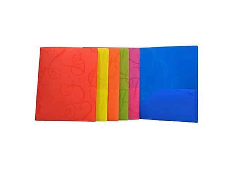 Portfolio opaque VLB Swirl - couleurs assorties