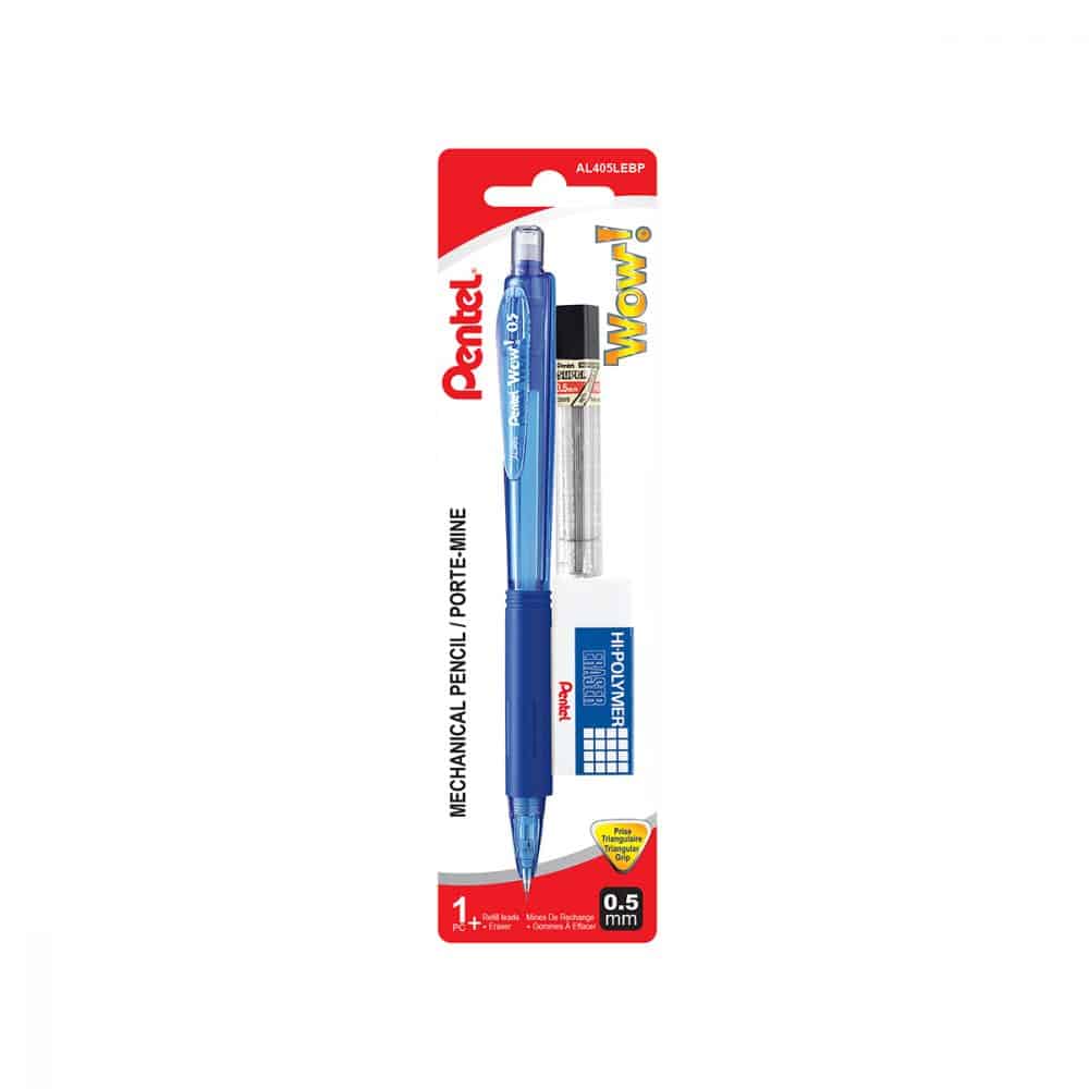 Ensemble de porte-mines Pentel WOW 0.5 avec mines et efface