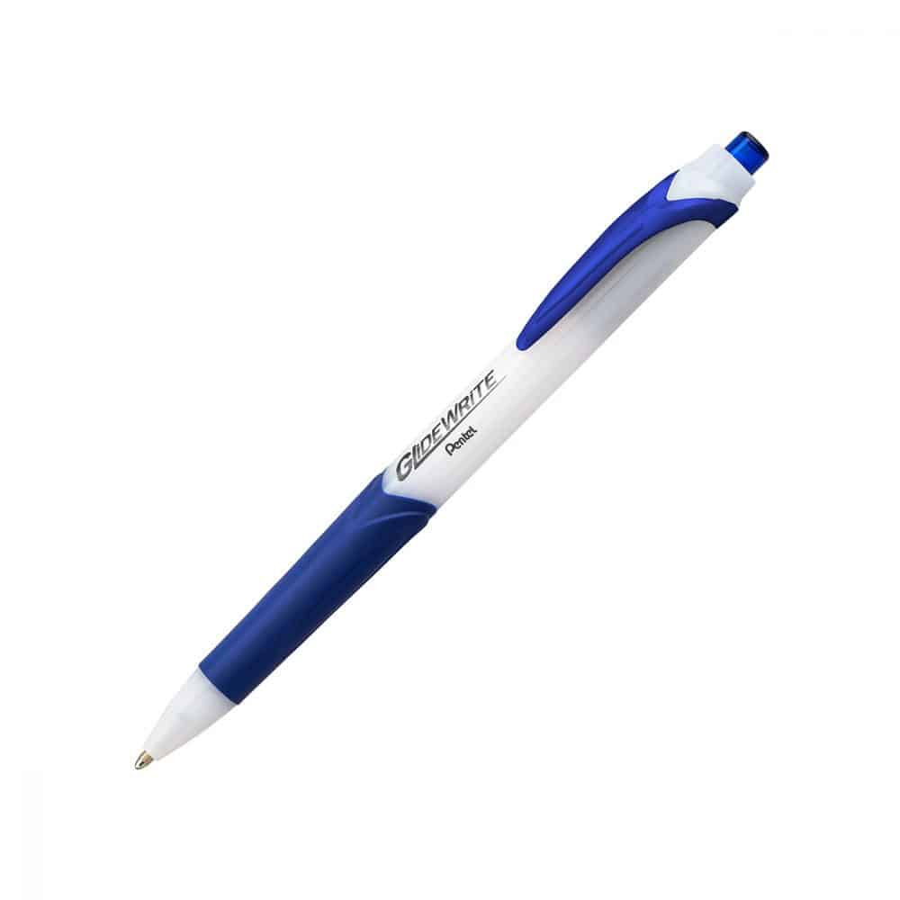 Stylo rétractable Pentel Glide Write 1.0 - bleu