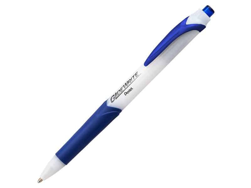Stylo rétractable Pentel Glide Write 1.0 - bleu