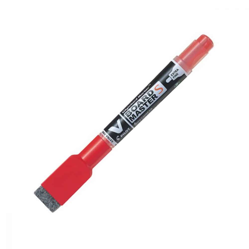 Marqueur effaçable à sec Vboard Master extra fin - rouge