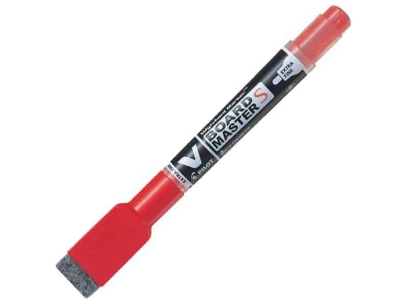 Marqueur effaçable à sec Vboard Master extra fin - rouge