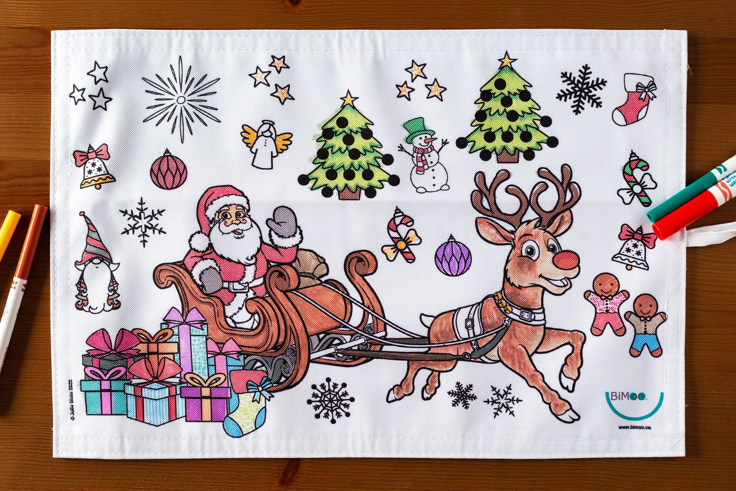 Bimoo napperon Noel 12 x 18