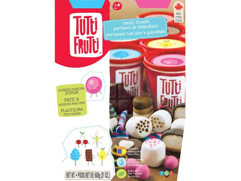 Tutti Frutti 6 pots Parfums de friandises