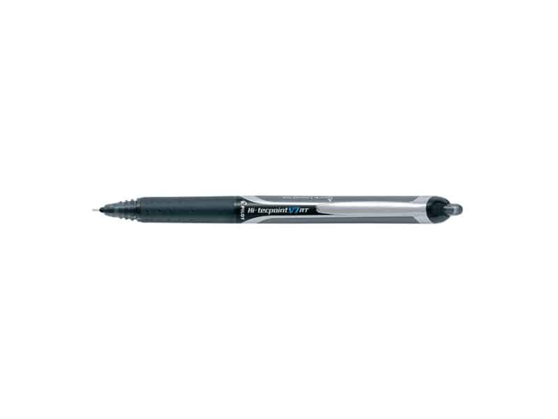 Stylo à bille rétractable Hi-Tecpoint RT 0,7 mm - Noir