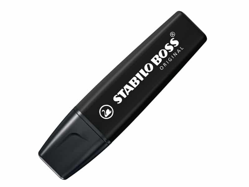 Surligneur Stabilo Boss Nature Noir