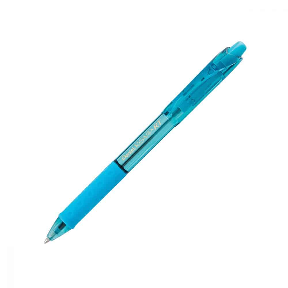 Stylo rétractable Pentel RSVP 1.0 - bleu ciel