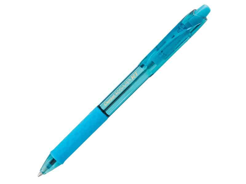 Stylo rétractable Pentel RSVP 1.0 - bleu ciel