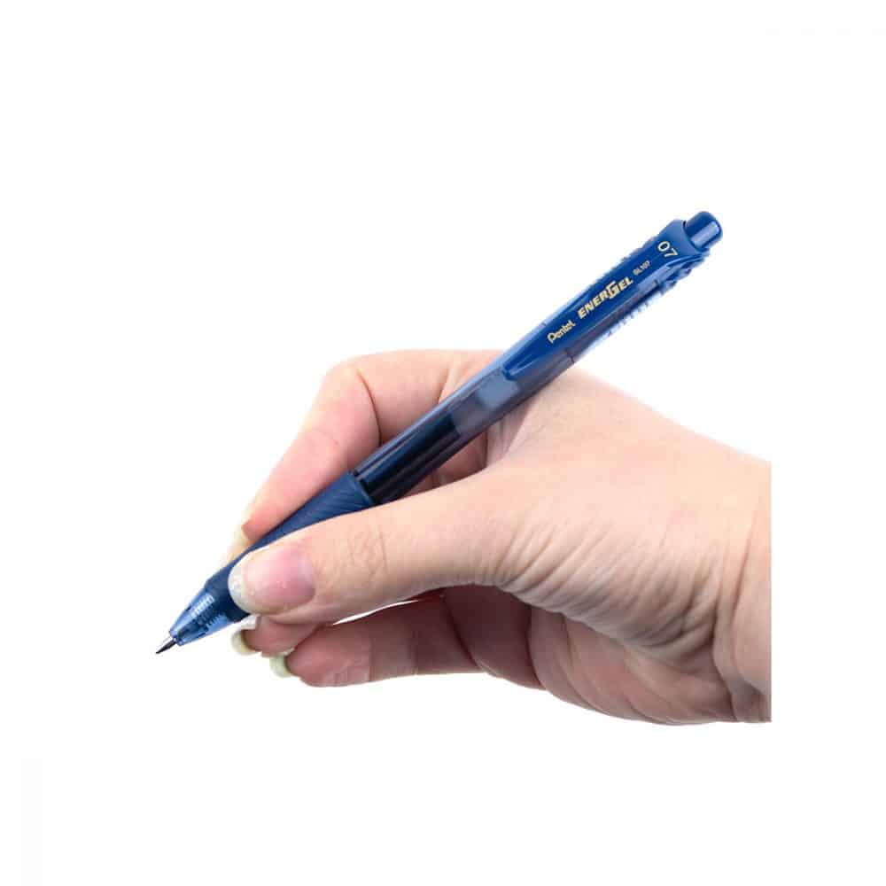 Stylo rétractable Pentel Energel-X 0.7 - bleu marin