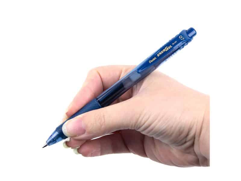 Stylo rétractable Pentel Energel-X 0.7 - bleu marin