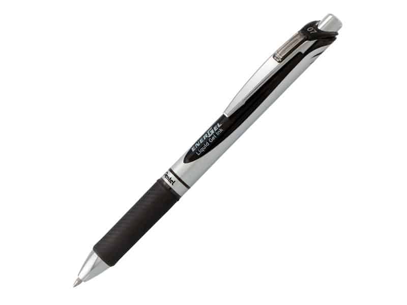 Stylo rétractable Pentel Energel 0.7 - noir