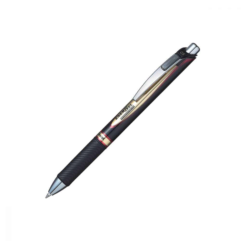 Stylo Pentel Energel Permanent 0.5 Rouge