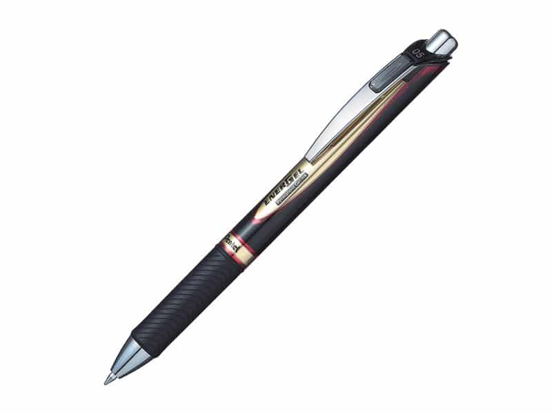Stylo Pentel Energel Permanent 0.5 Rouge