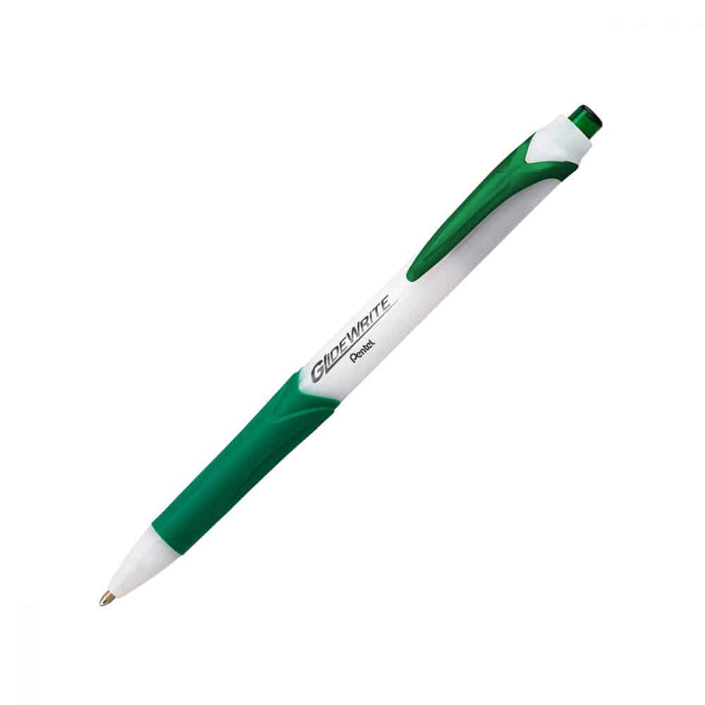 Stylo rétractable Pentel Glide Write 1.0 - vert