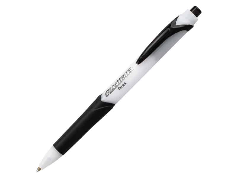 Stylo rétractable Pentel Glide Write 1.0 - noir