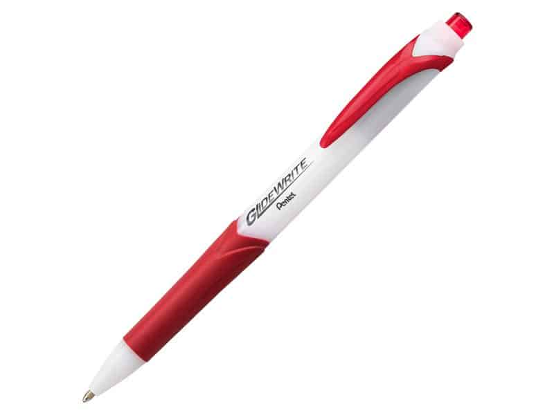 Stylo rétractable Pentel Glide Write 1.0 - rouge