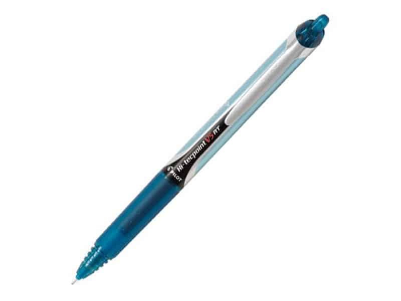 Stylo rétractable Pilot Hi-techpoint 0.5 - turquoise